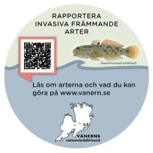 Klistermärke, rapportera invasiva främmande arter