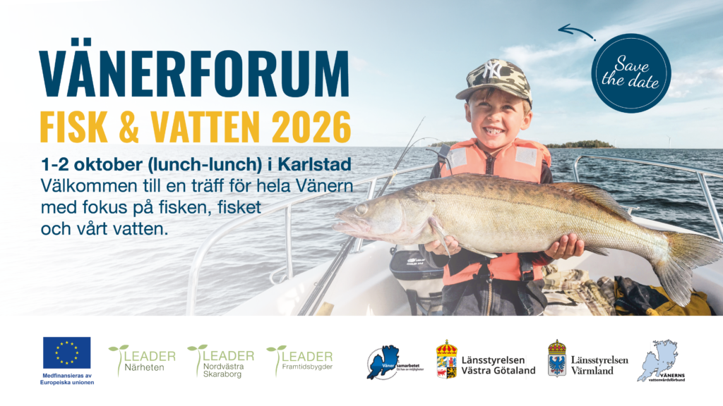 Vänerforum fisk & vatten 1-2 oktober 2026