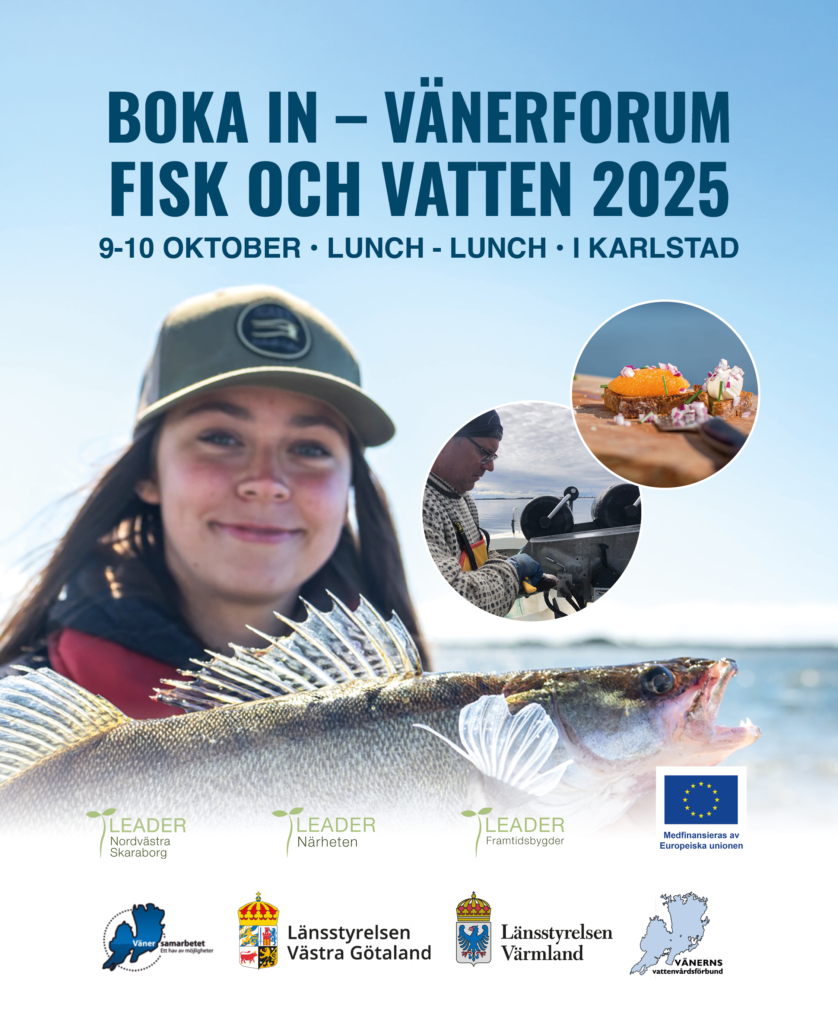 Affisch - Vänerforum Fisk och Vatten 9-10 okt